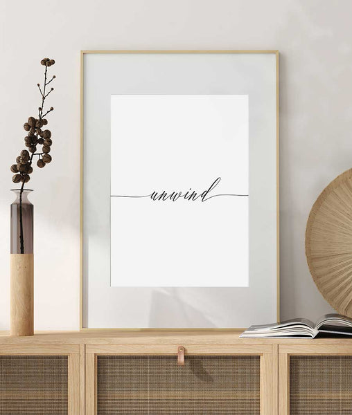 Unwind Art Print - Artsy Bath